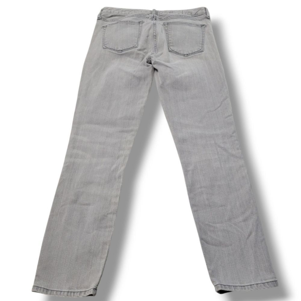 Gap Jeans Size 27 W29"L28" GAP 1969 Always Skinny Jeans Stretch Gray Denim Pants - Picture 3 of 6